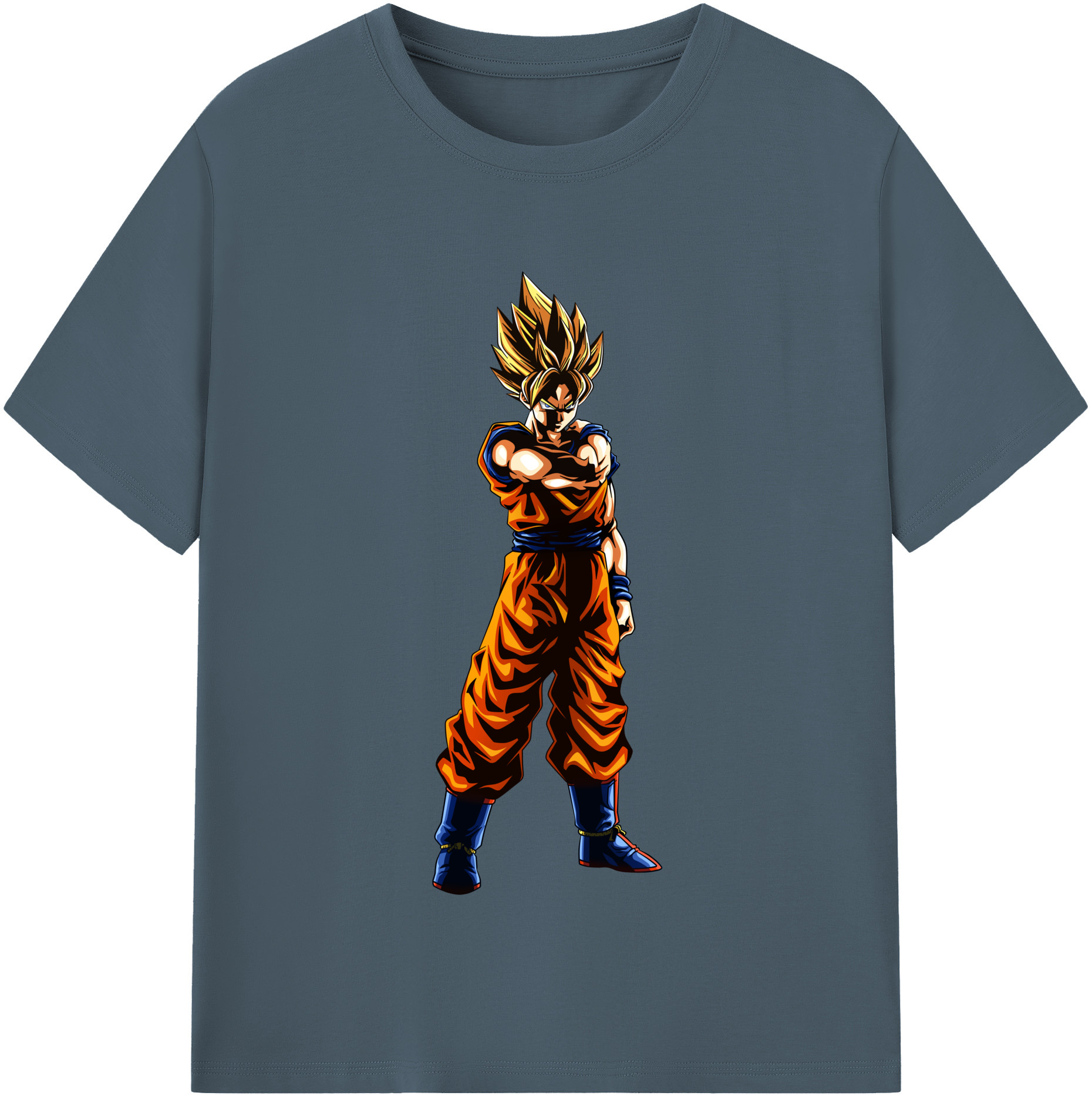 （画像用） ドラゴンボール 孫 悟飯（そんごはん）DRAGON BALL Son Gohan 綿100％半袖Tシャツ（フロントプリント）